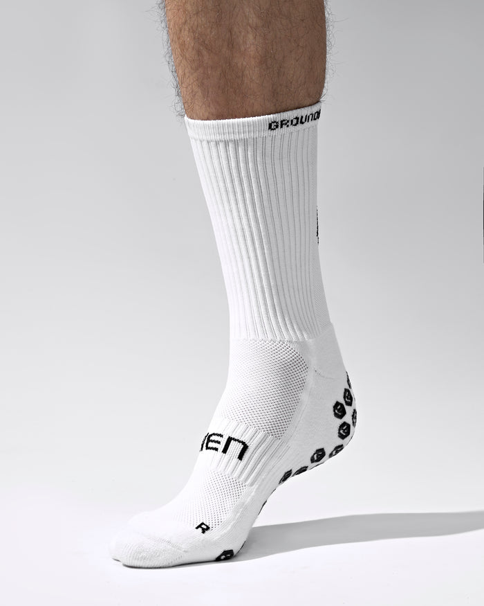 Seven Grip Socks - White