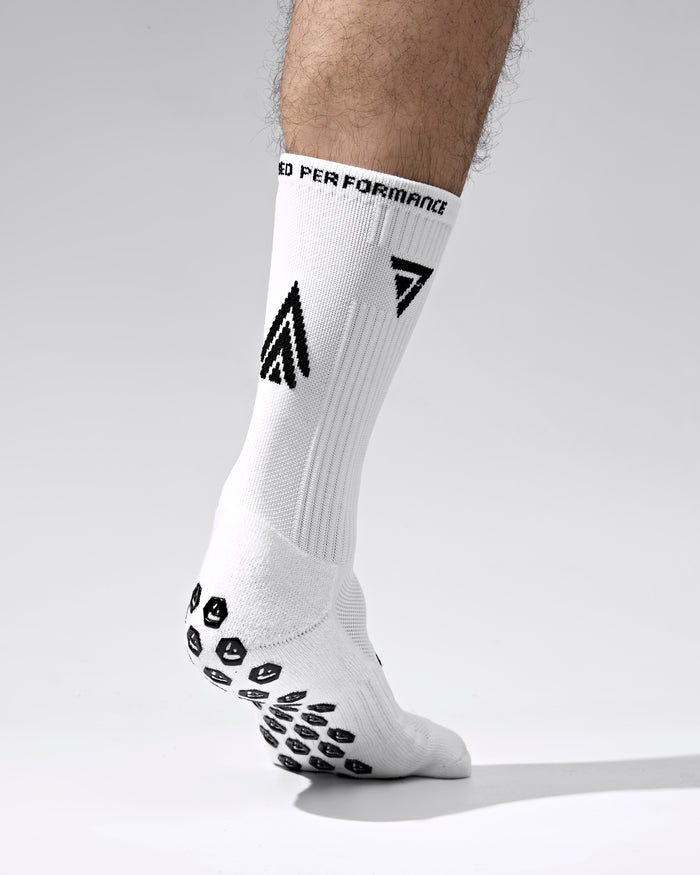 Seven Grip Socks - White