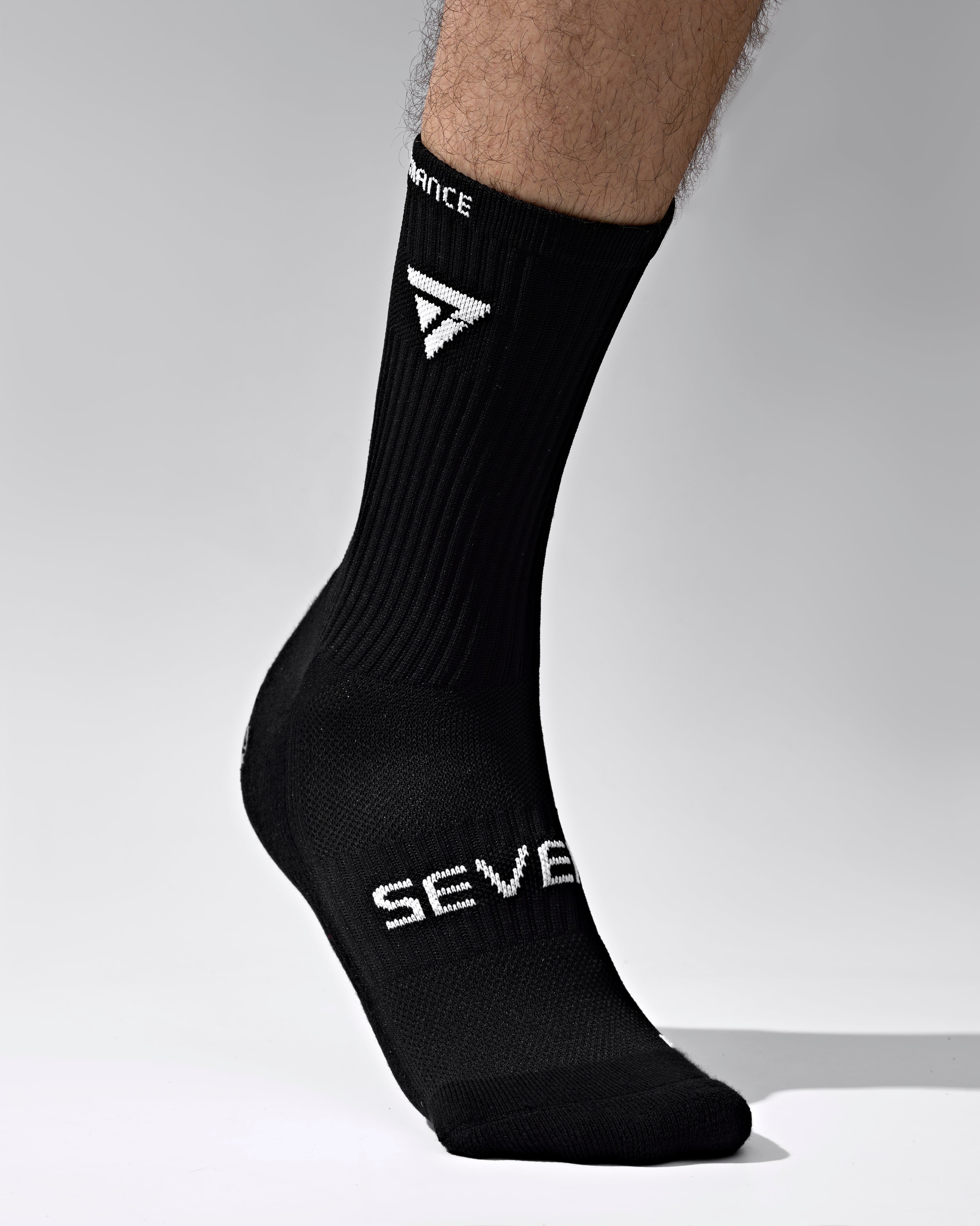 Seven Grip Socks - Black