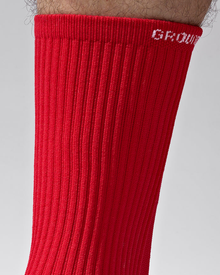 Seven Grip Socks - Red