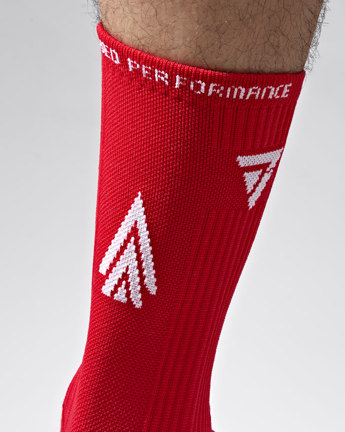 Seven Grip Socks - Red