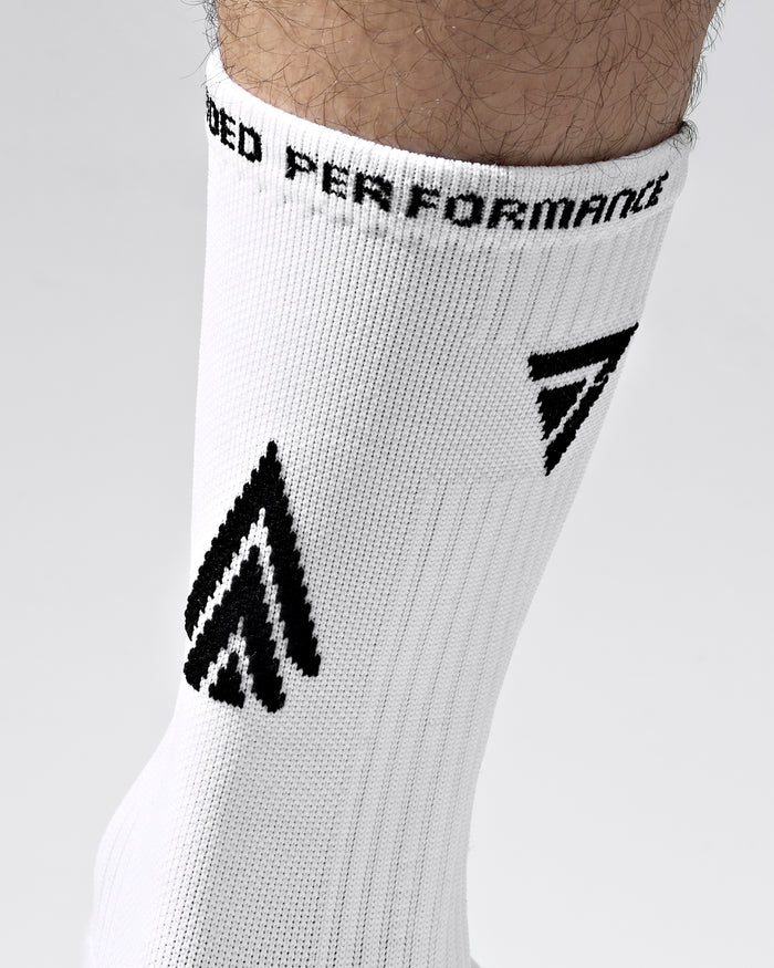 Seven Grip Socks - White