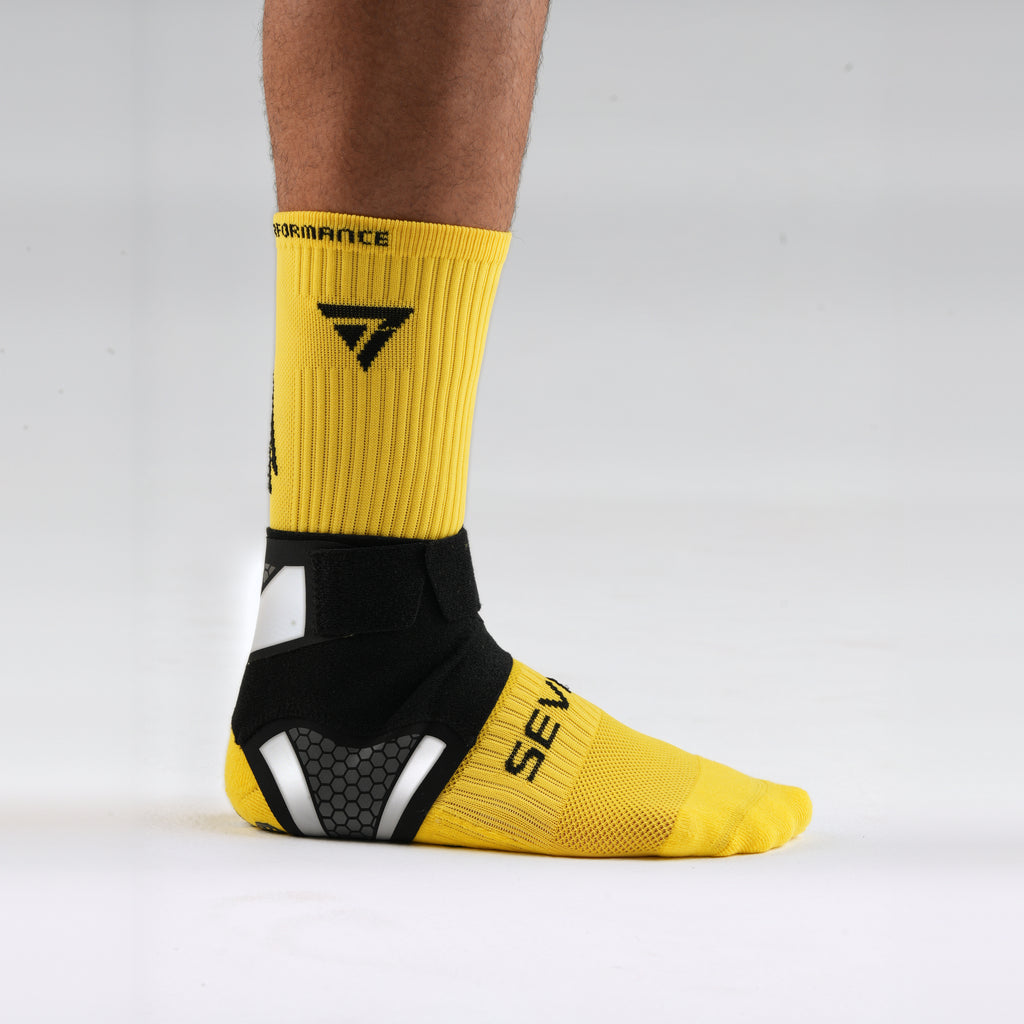 Seven Ankle Support, back three-quarter view