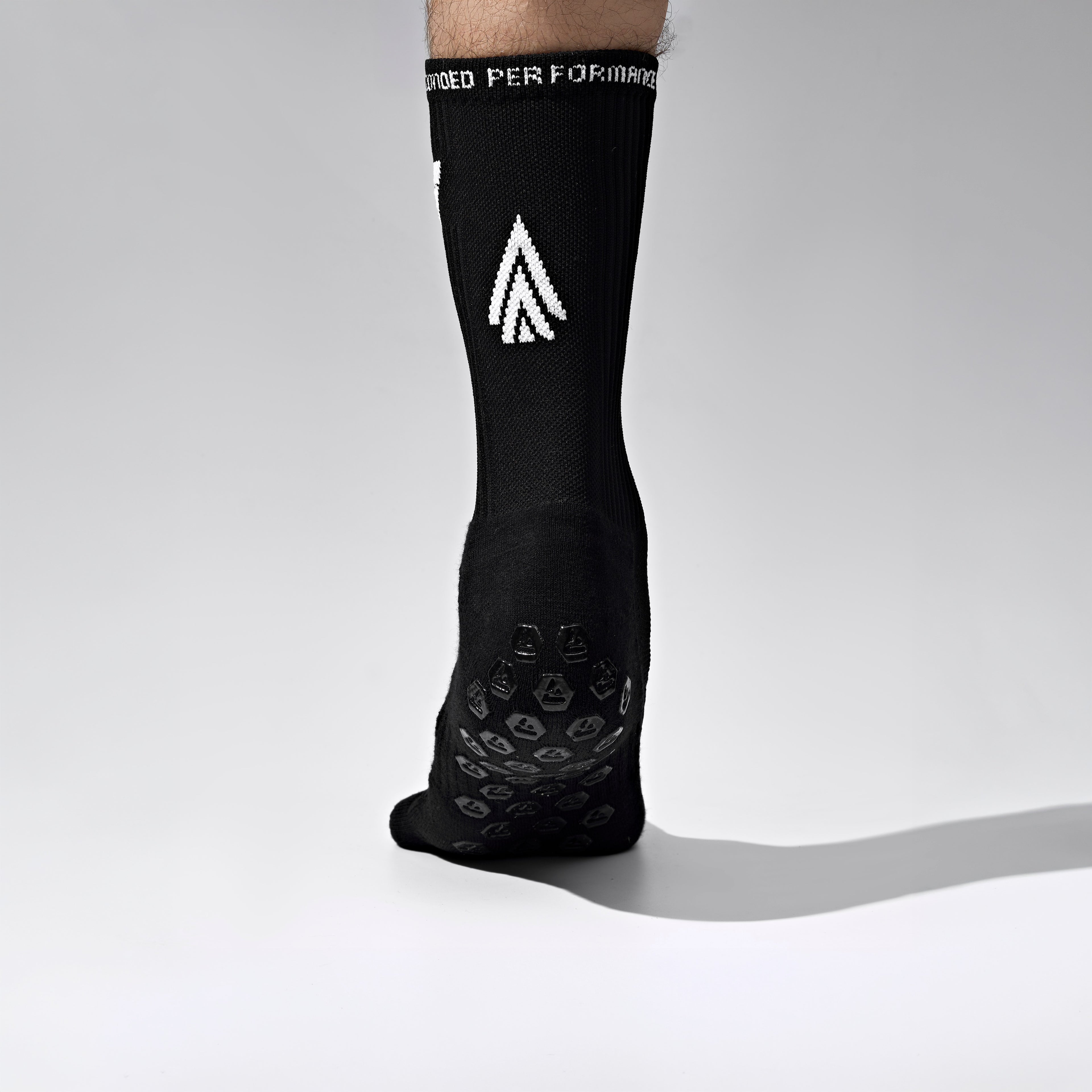 Seven Grip Socks - Black anti-slip grip performance socks Egypt, photo 1
