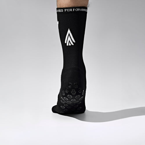 Seven Grip Socks - Black anti-slip grip performance socks Egypt, photo 1