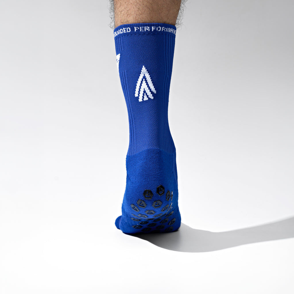 Seven Grip Socks - Blue anti-slip grip performance socks Egypt, photo 1