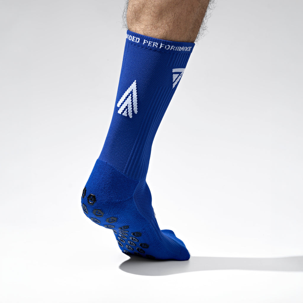 Seven Grip Socks - Blue anti-slip grip performance socks Egypt, photo 4