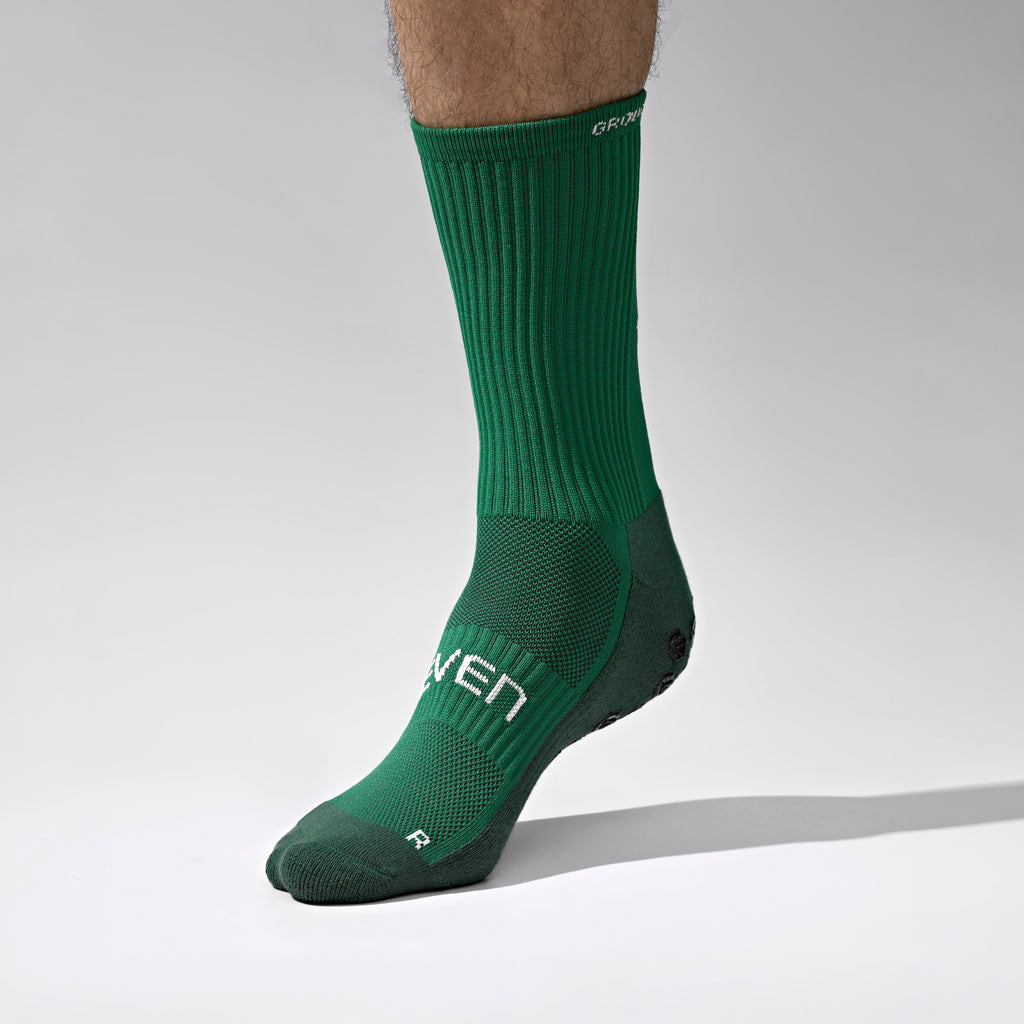 Seven Grip Socks - Green anti-slip grip performance socks Egypt, photo 2