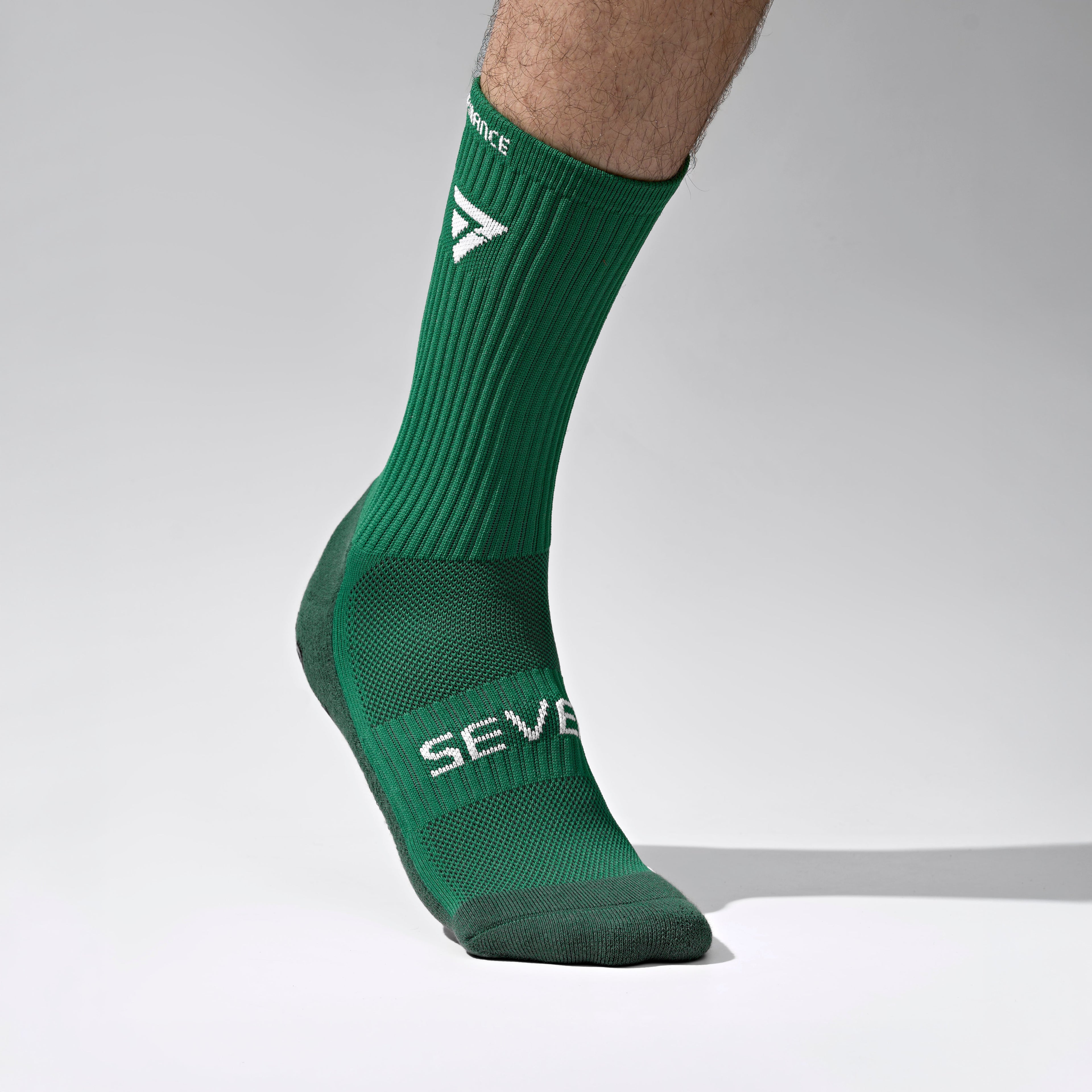 Seven Grip Socks - Green anti-slip grip performance socks Egypt, photo 3
