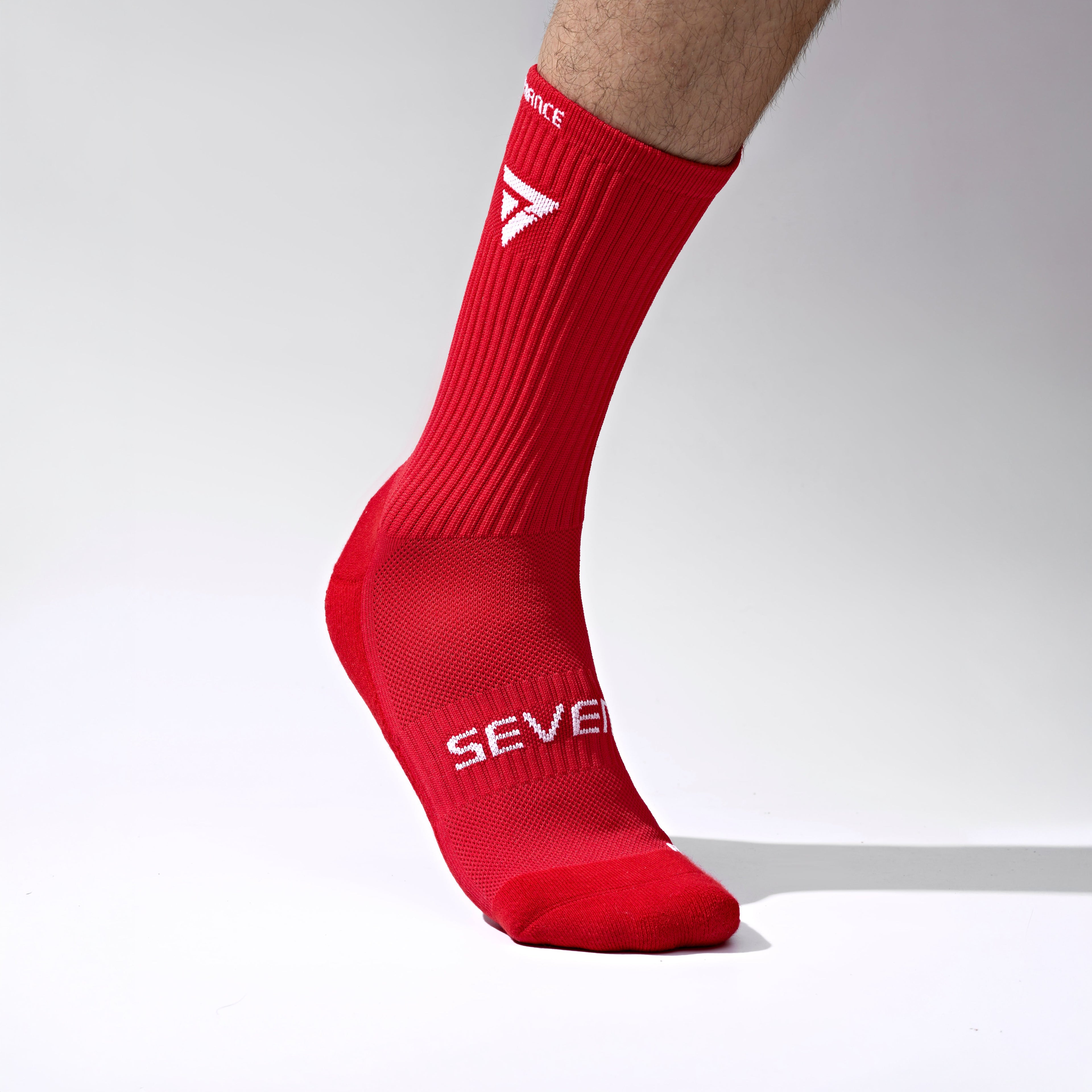 Seven Grip Socks - Red anti-slip grip performance socks Egypt, photo 3