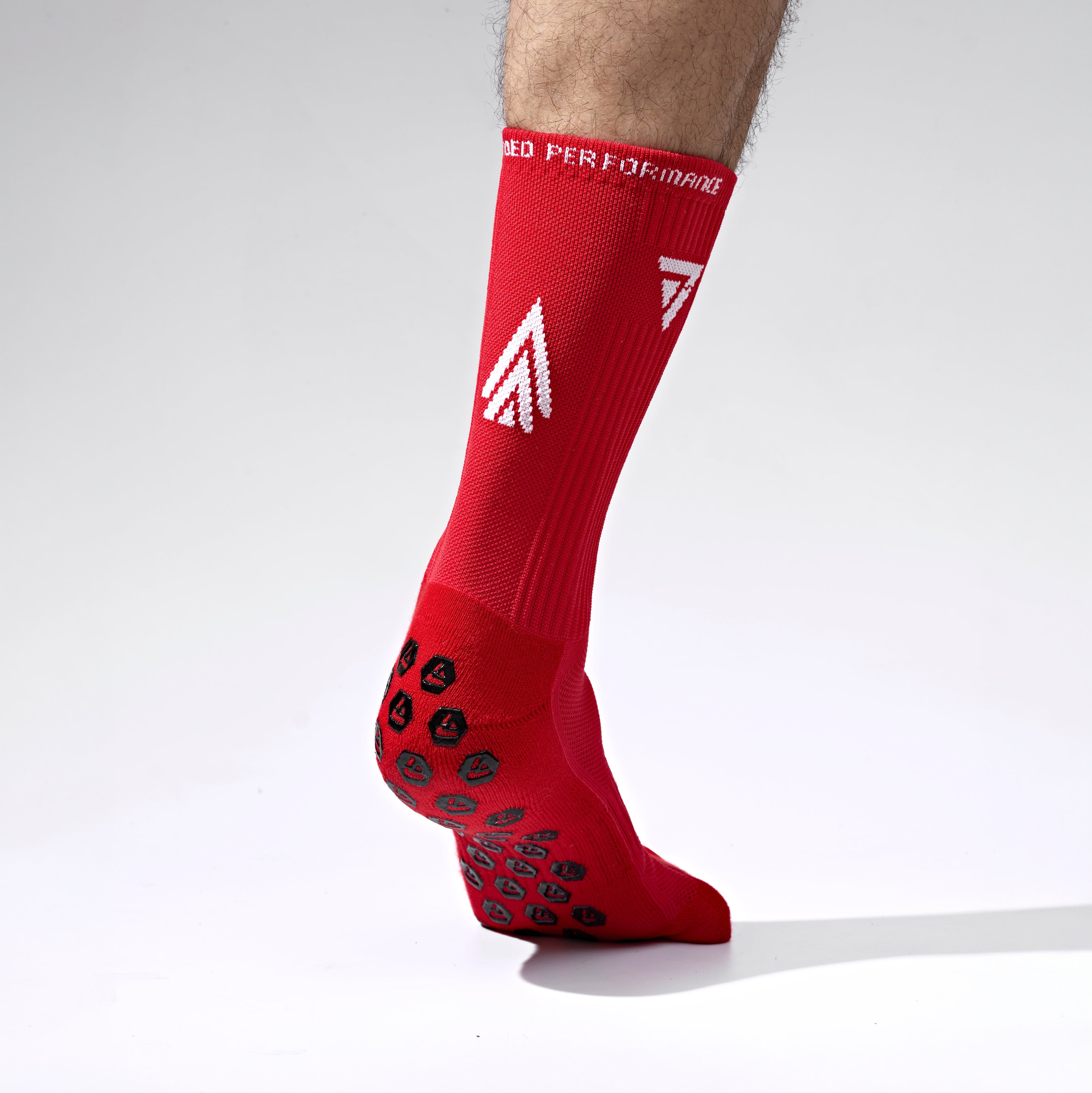 Seven Grip Socks - Red anti-slip grip performance socks Egypt, photo 4