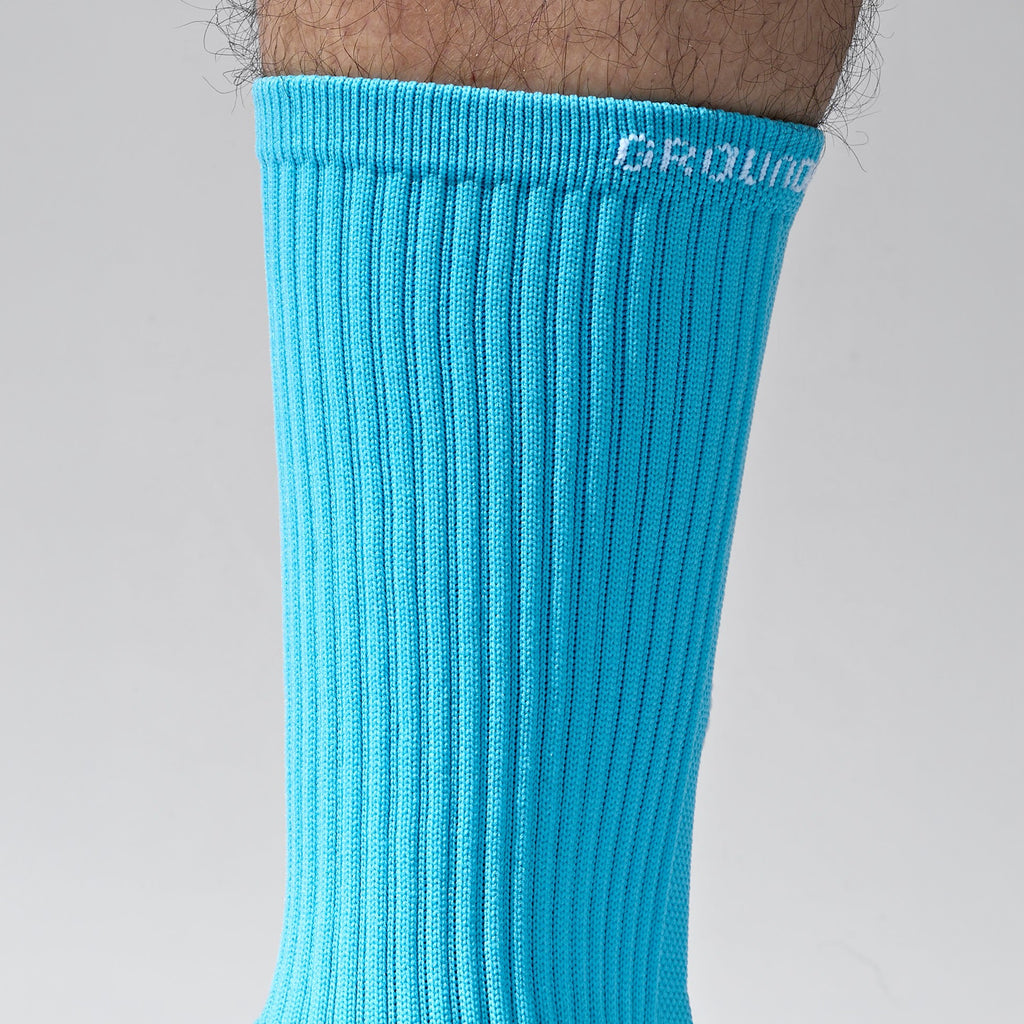 Seven Grip Socks - Teal anti-slip grip performance socks Egypt, photo 5