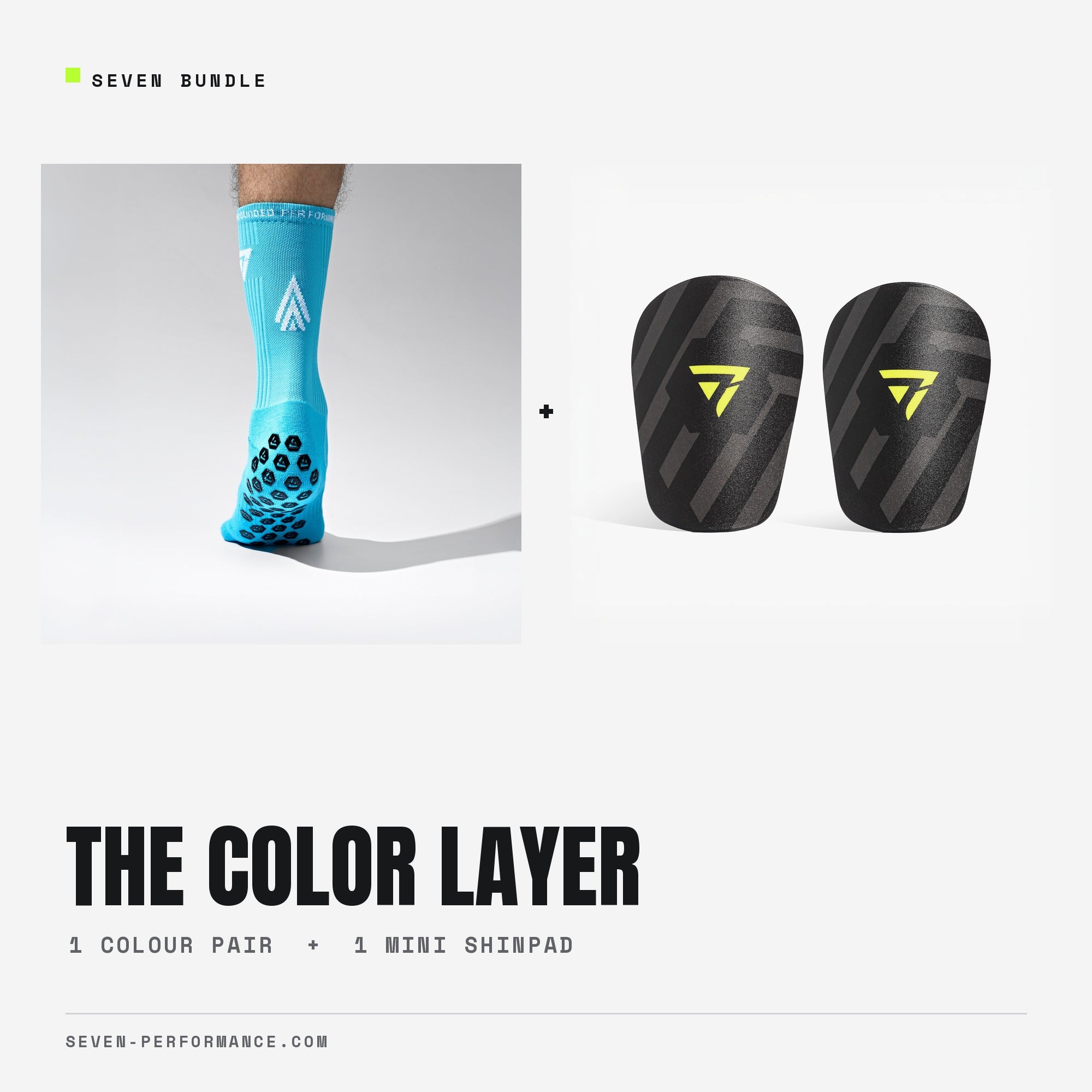 Seven Color Layer bundle, teal